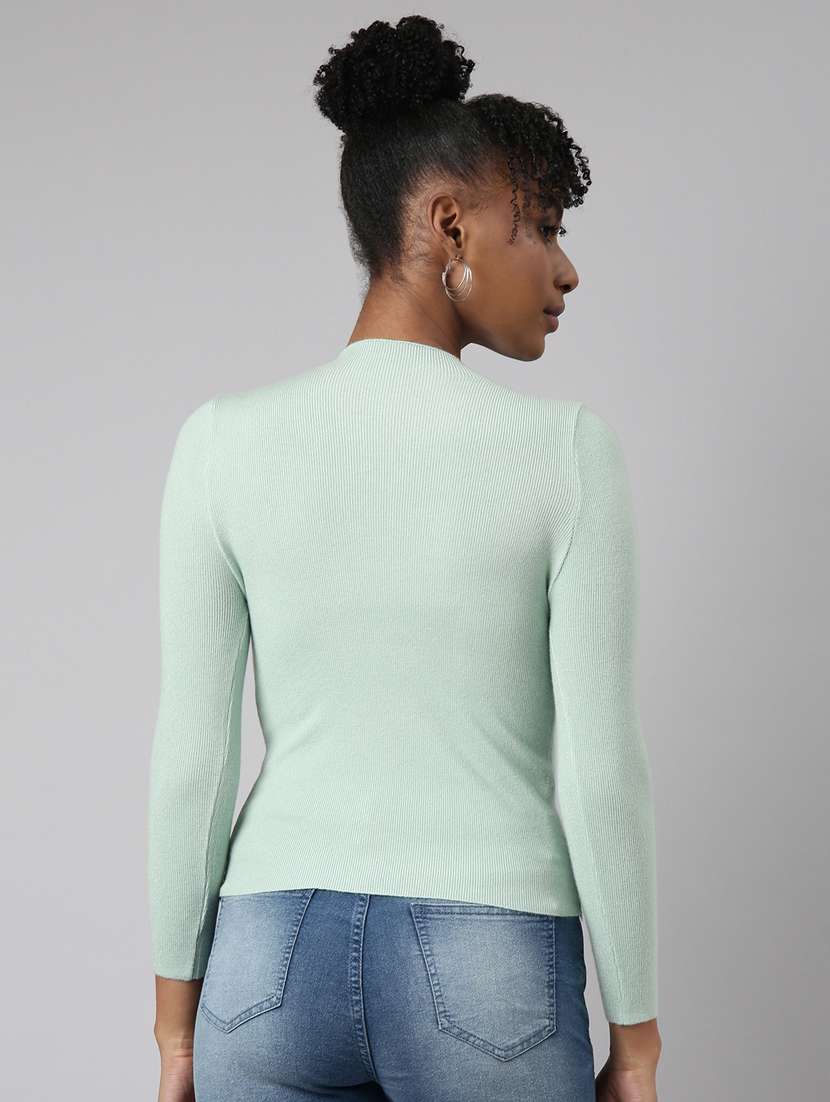 women's solid color regular top - 20928796 - Standard Image - 2