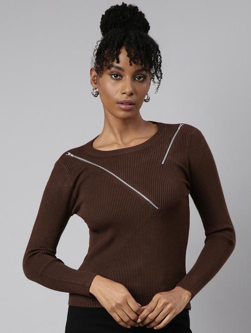 women's solid color regular top - 20928797 - Standard Image - 0