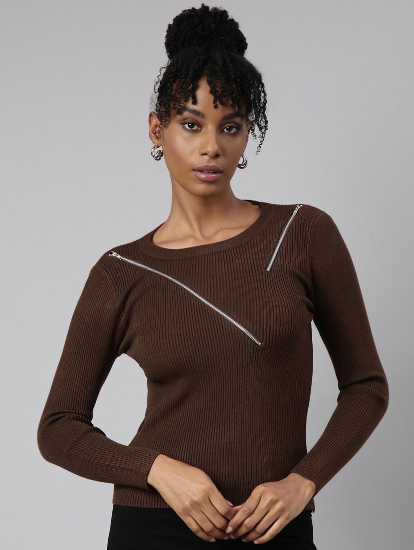 women's solid color regular top - 20928797 - Zoom Image - 0