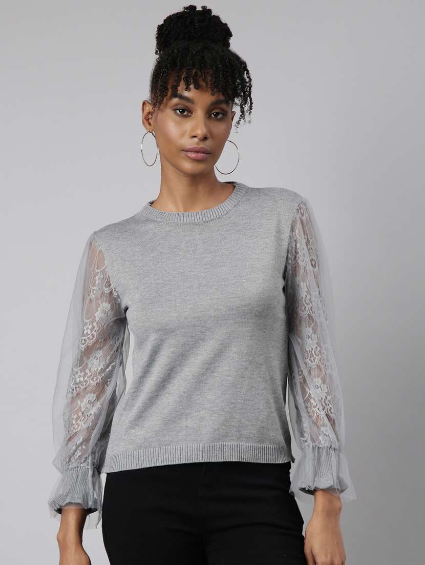 women's solid color regular top - 20928798 - Zoom Image - 0
