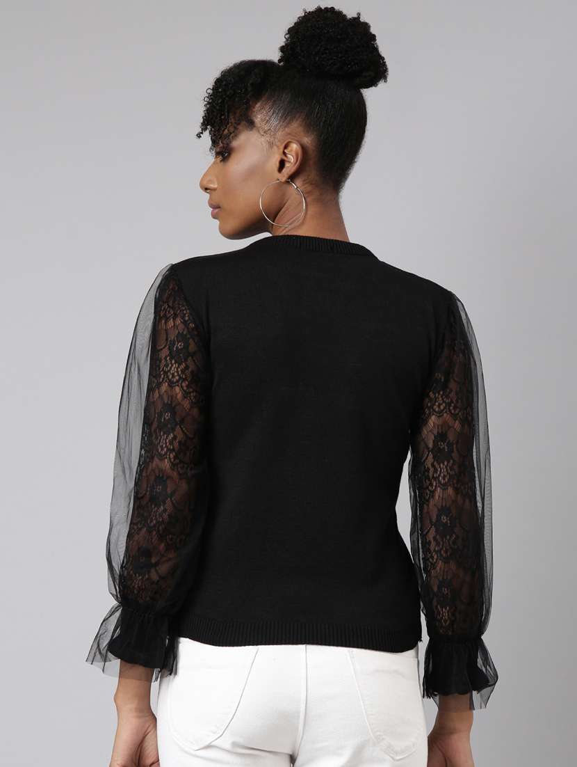 women's solid color regular top - 20928799 - Standard Image - 2