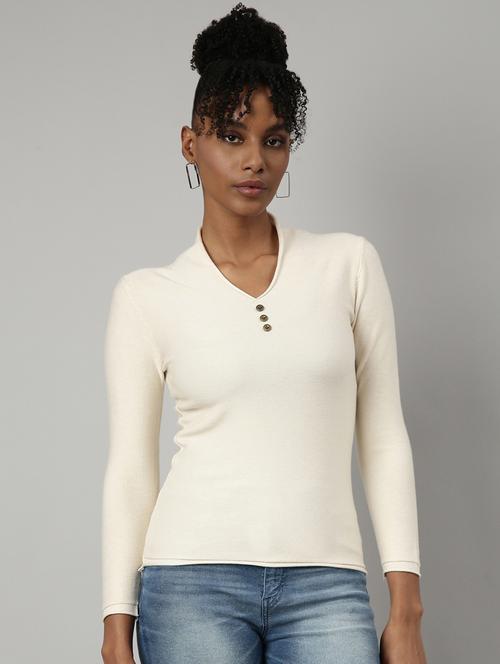 women's solid color regular top - 20928808 - Standard Image - 0
