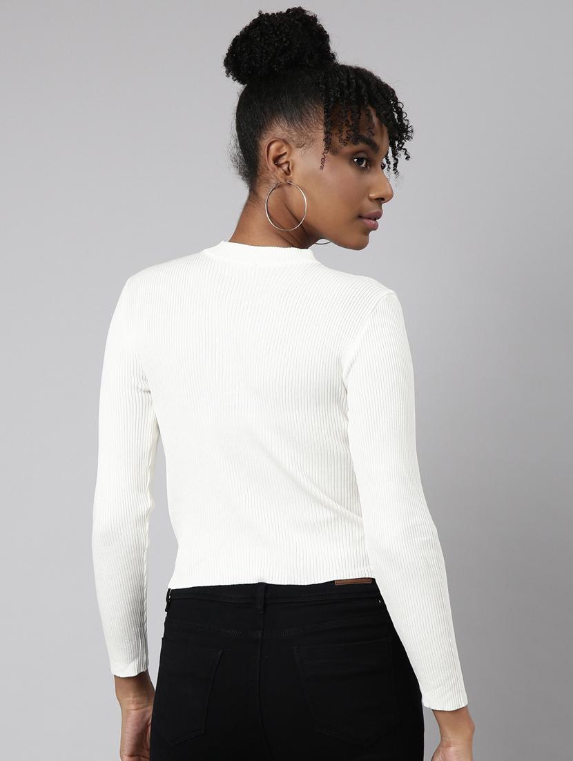 women's crop sweetheart neck top - 20928810 - Standard Image - 2
