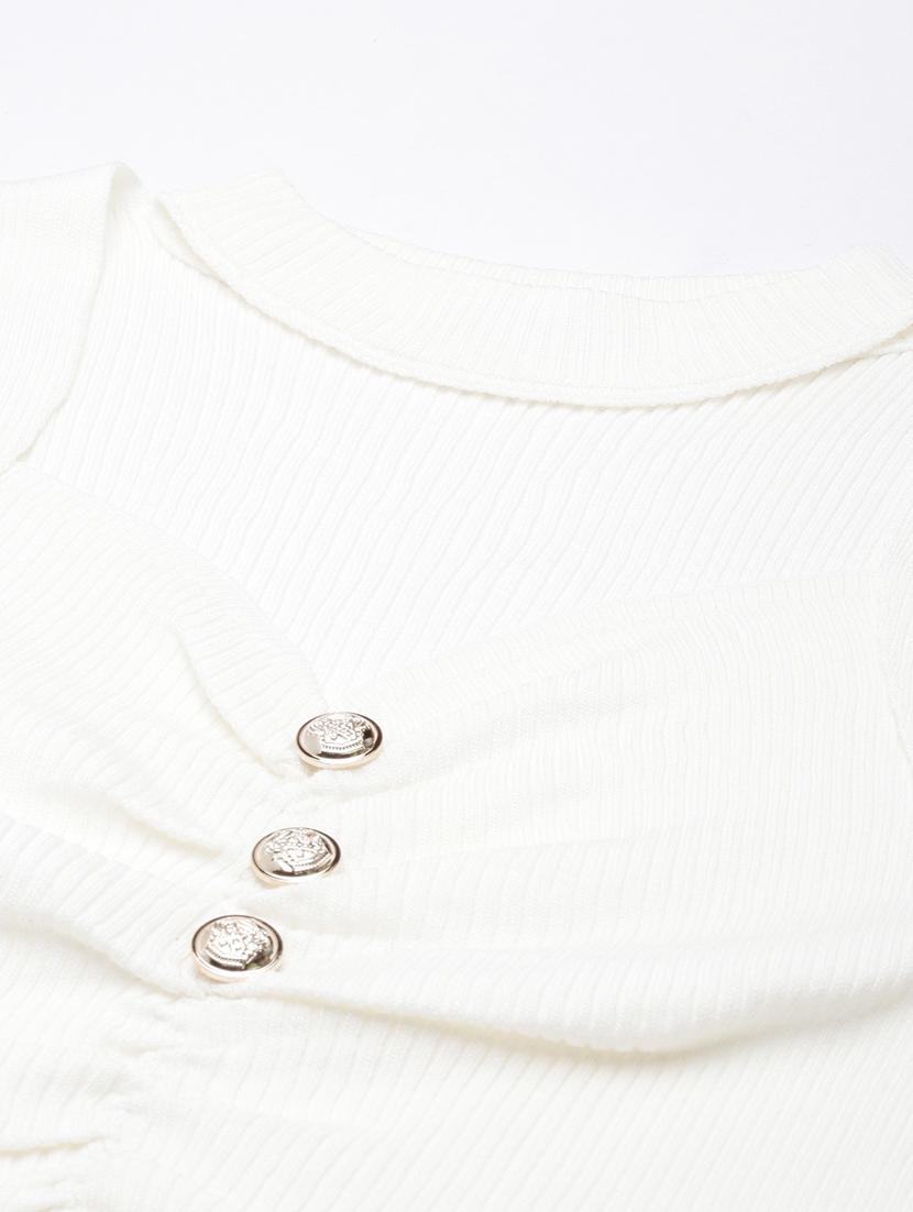 women's crop sweetheart neck top - 20928810 - Standard Image - 7