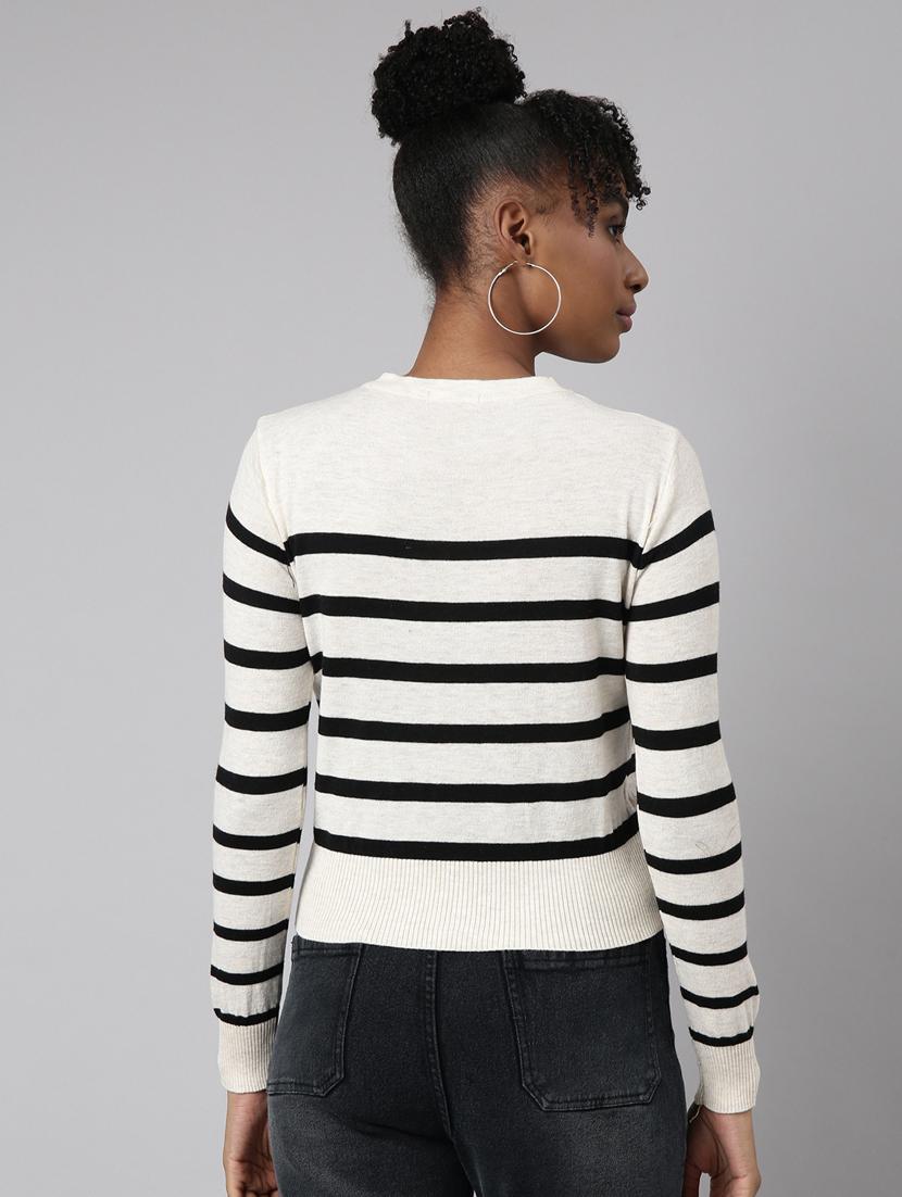 women's round neck shirt top - 20928819 - Standard Image - 2