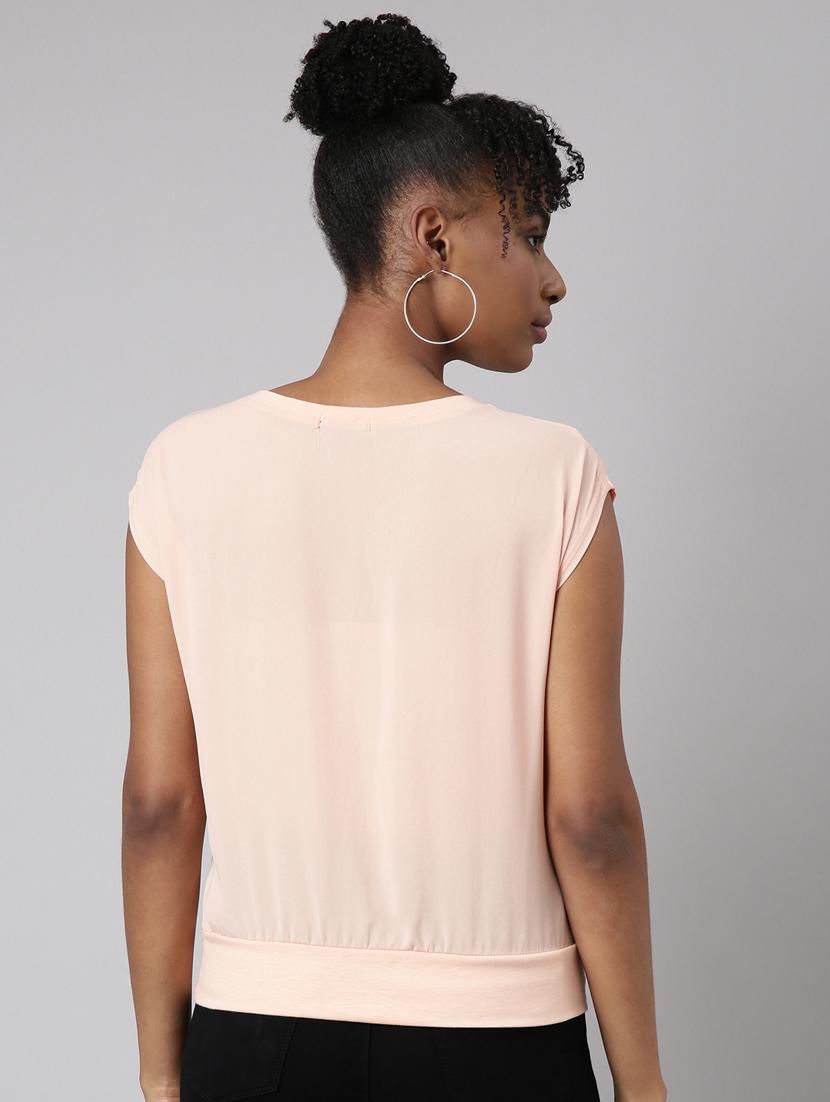 women's round neck regular top - 20928830 - Standard Image - 2