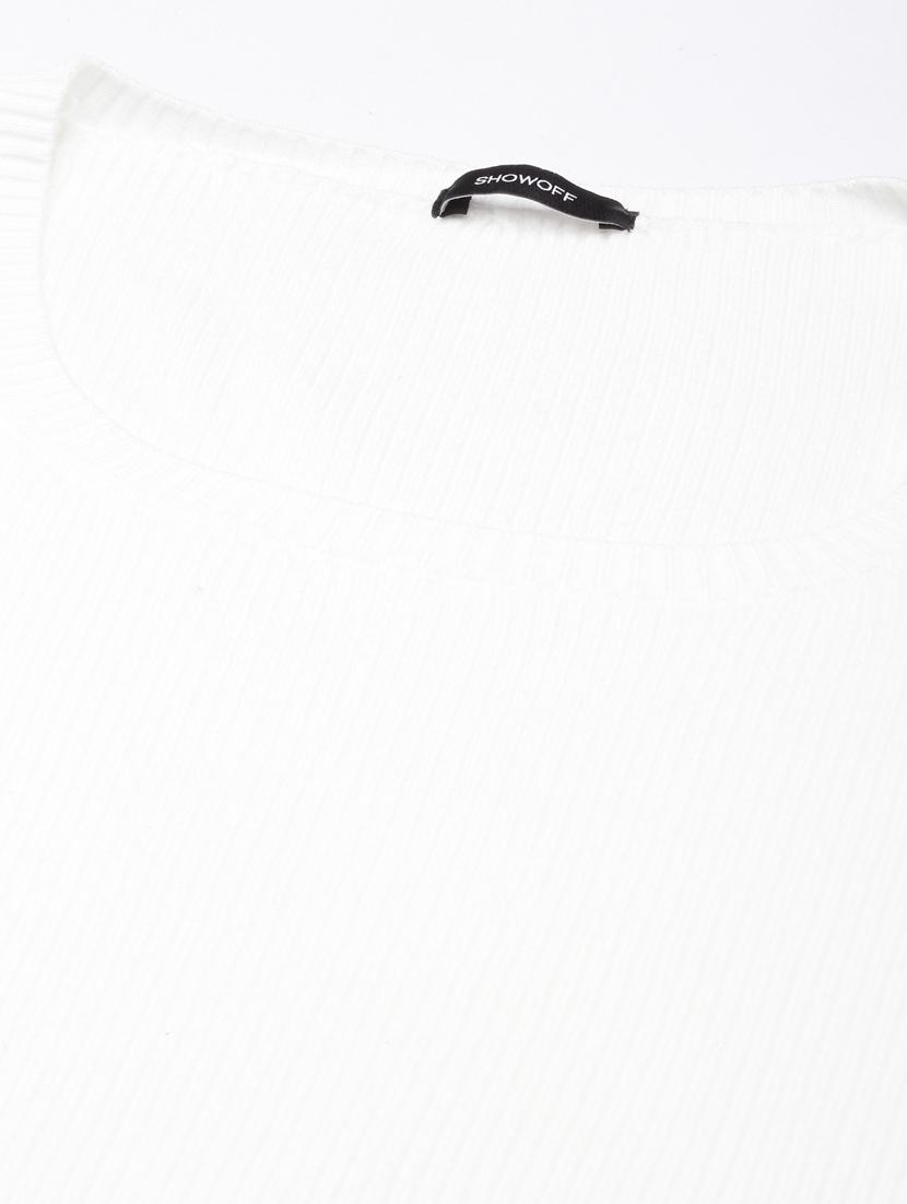 women solid long sleeves top - 20928867 - Standard Image - 7