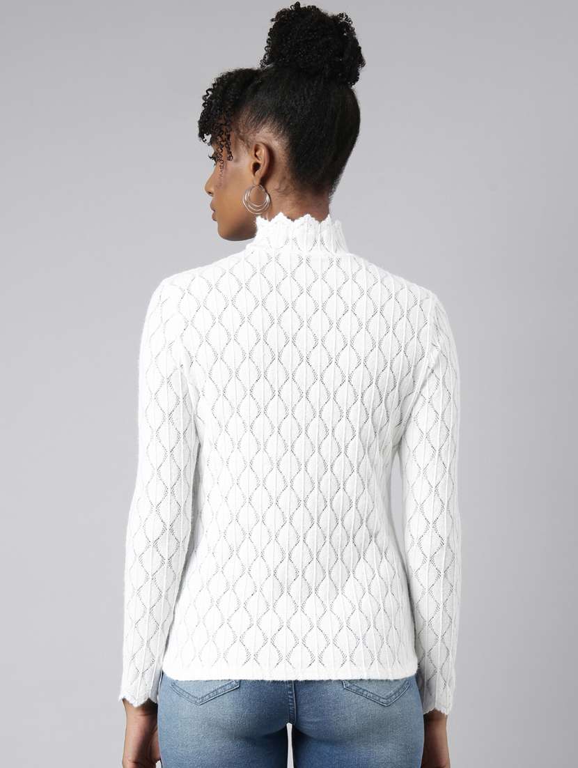 women high neck regular top - 20928875 -  Standard Image - 2