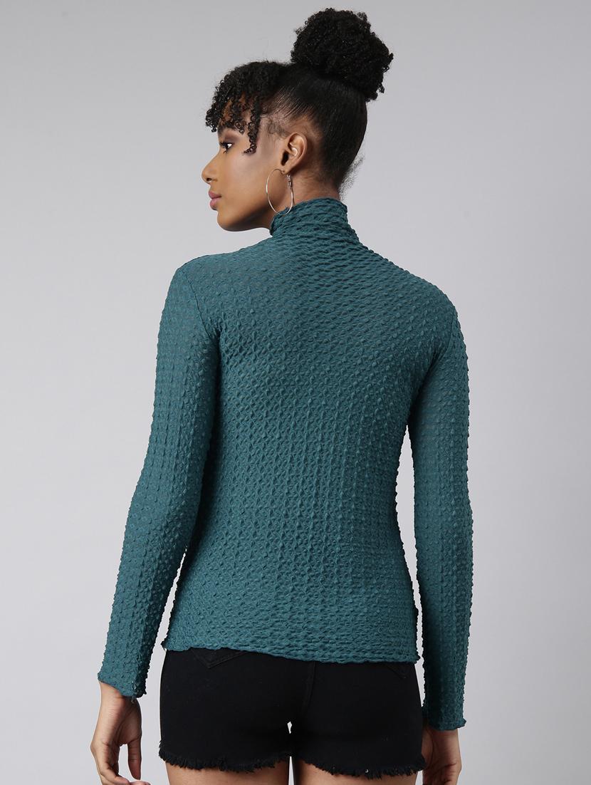 women long sleeve self-designed regular top - 20928879 - Standard Image - 2