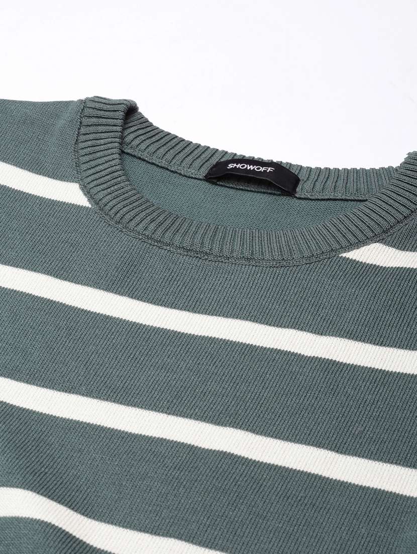 women stripes printed crop top - 20928909 -  Standard Image - 7