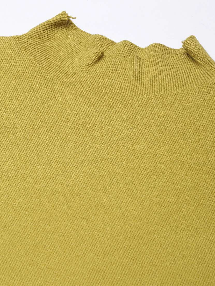 women solid mock neck top - 20928956 -  Standard Image - 7