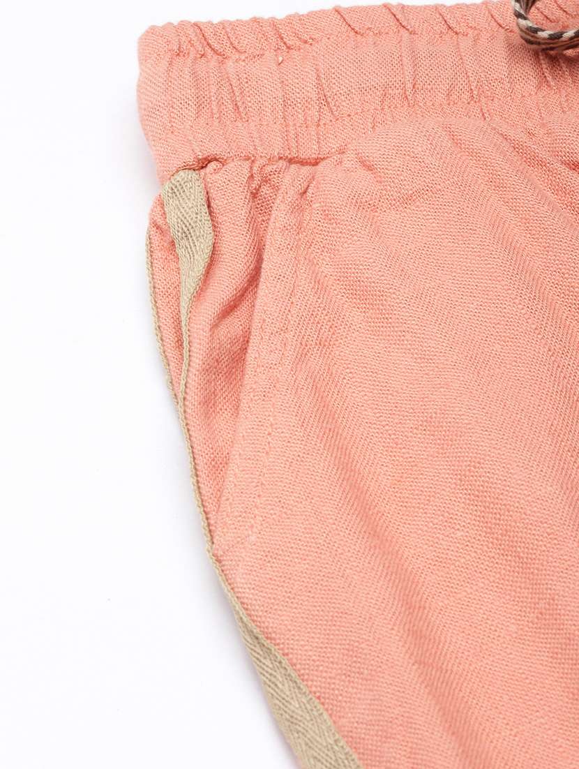 orange cotton blend track pant - 20929035 -  Standard Image - 7