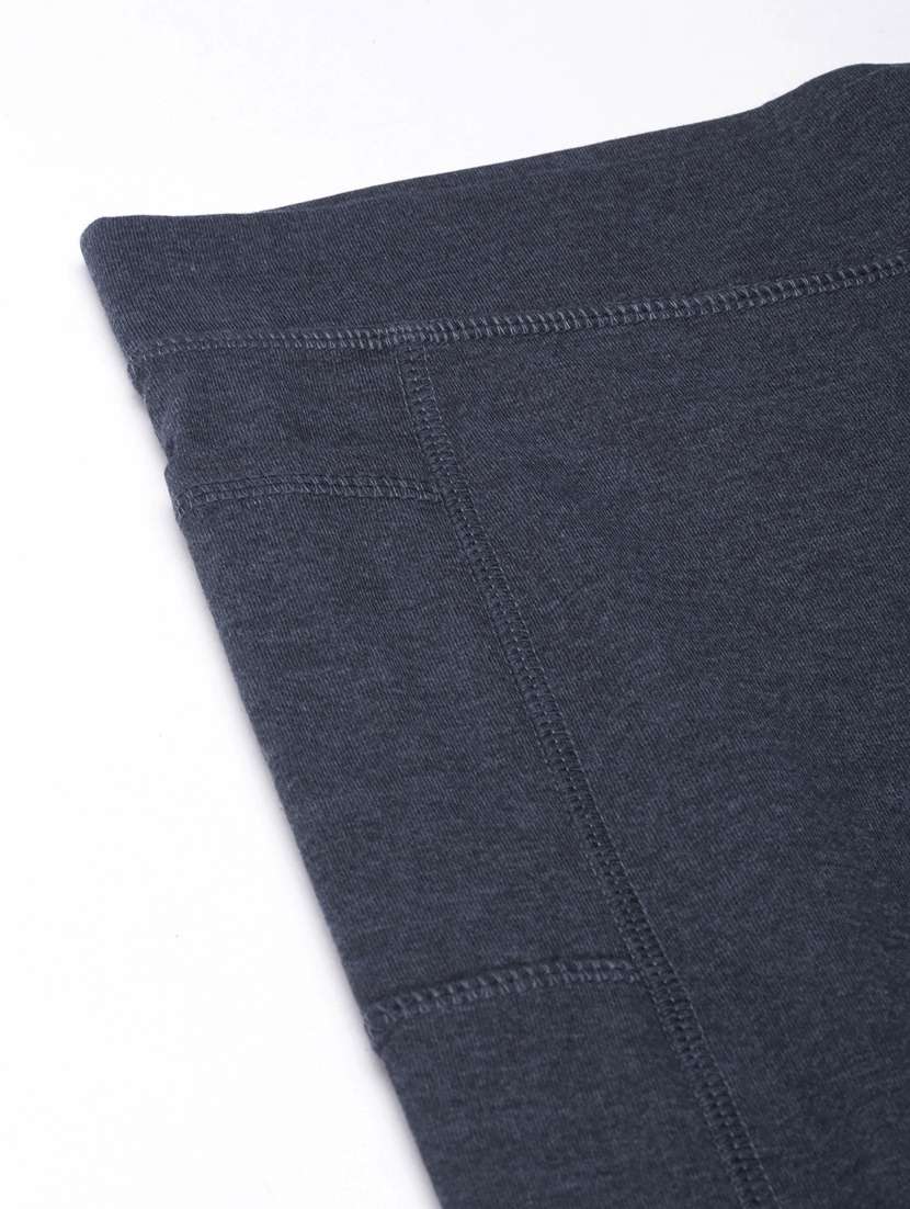 charcoal cotton blend track pant - 20929046 -  Standard Image - 7