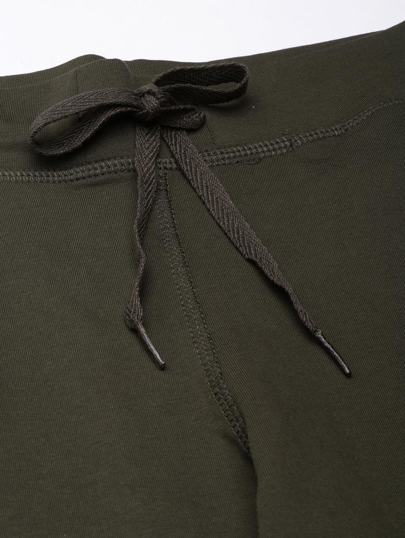 olive cotton blend track pant - 20929052 - Standard Image - 7