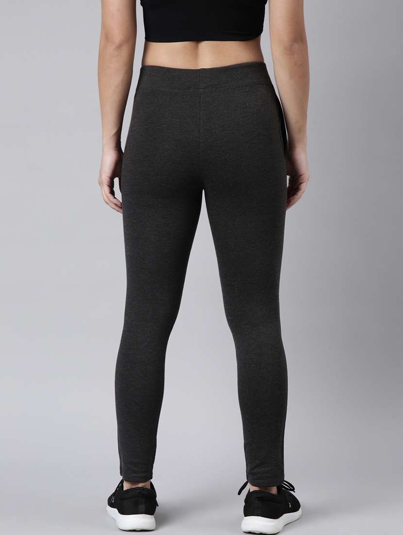 Grey Cotton Blend Track Pant - 20929063 -  Standard Image - 2