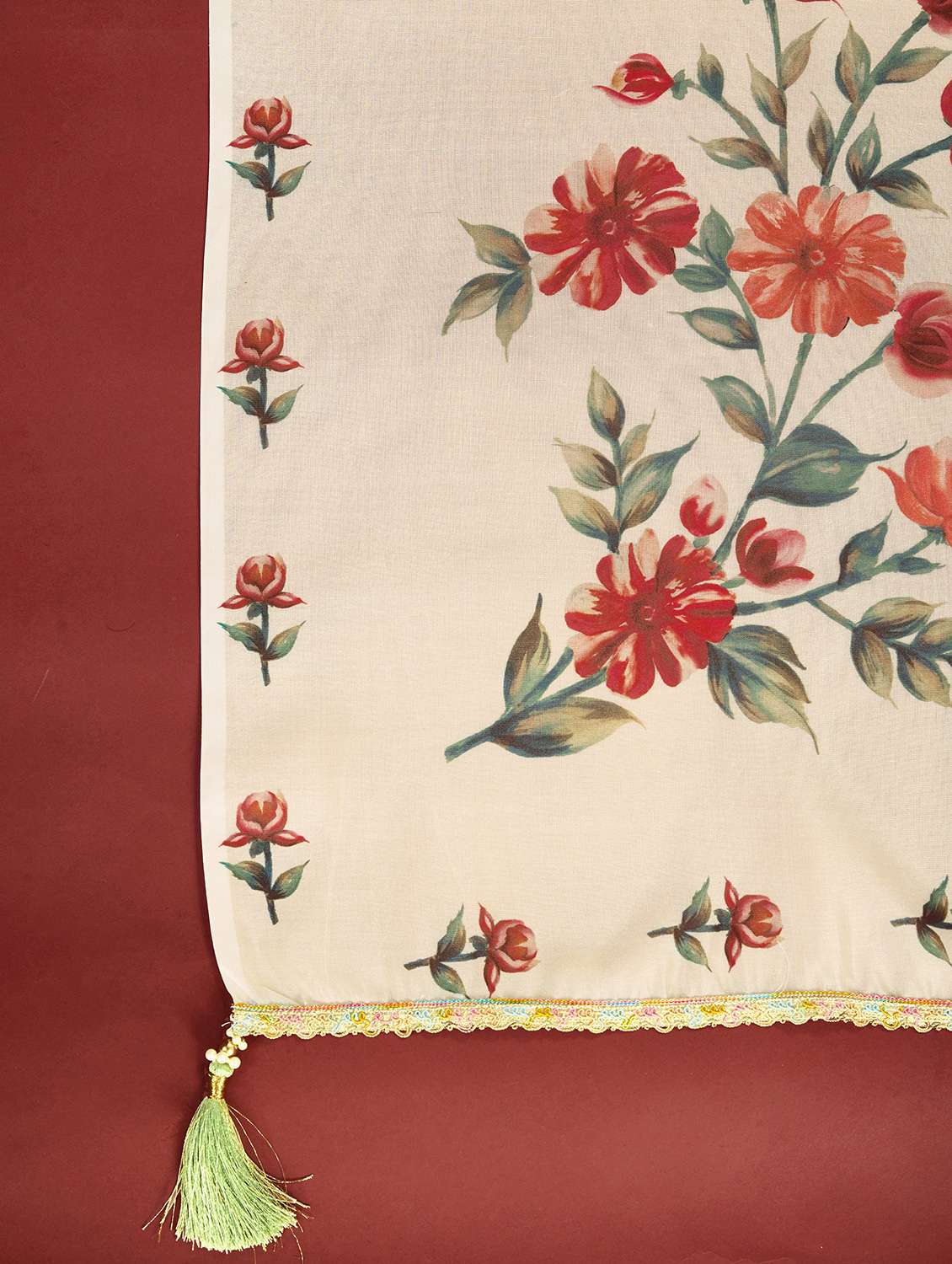 women off-white v neck kurta pant set with dupatta set - 20929910 -  Standard Image - 7