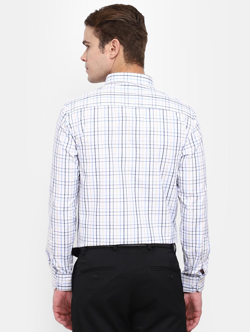 blue cotton formal shirt - 20930187 - Standard Image - 2