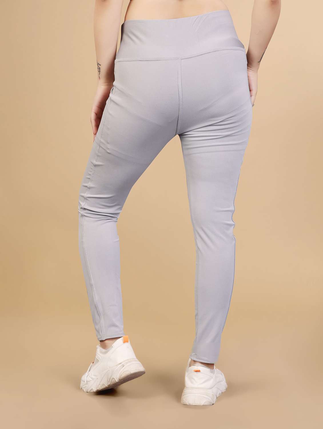 women color block ankle length tight - 20930334 -  Standard Image - 2