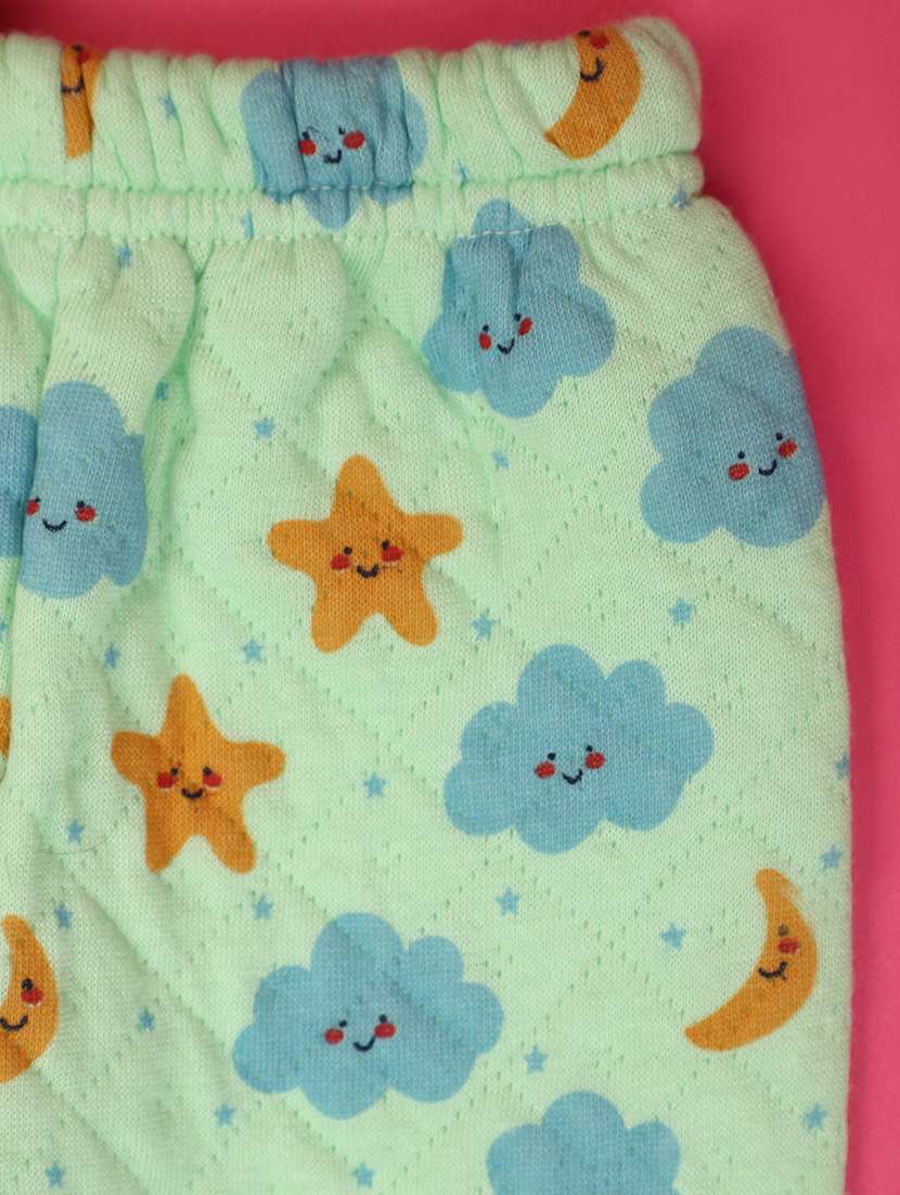 kids woolen full lenght twin set - 20930479 - Standard Image - 2