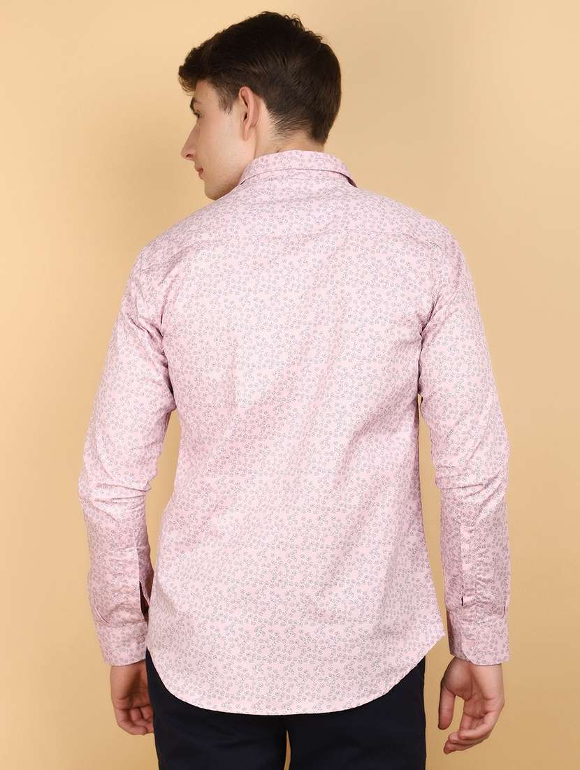 pink cotton casual shirt - 20930700 -  Standard Image - 2
