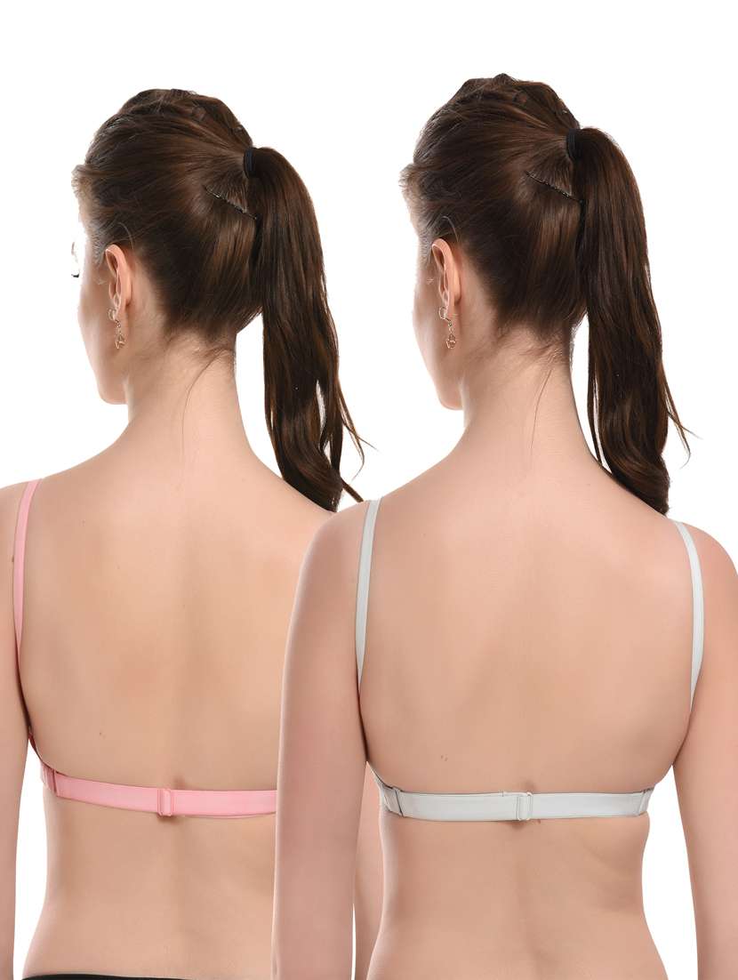 pack of 2 solid backless bras - 20930838 -  Standard Image - 7