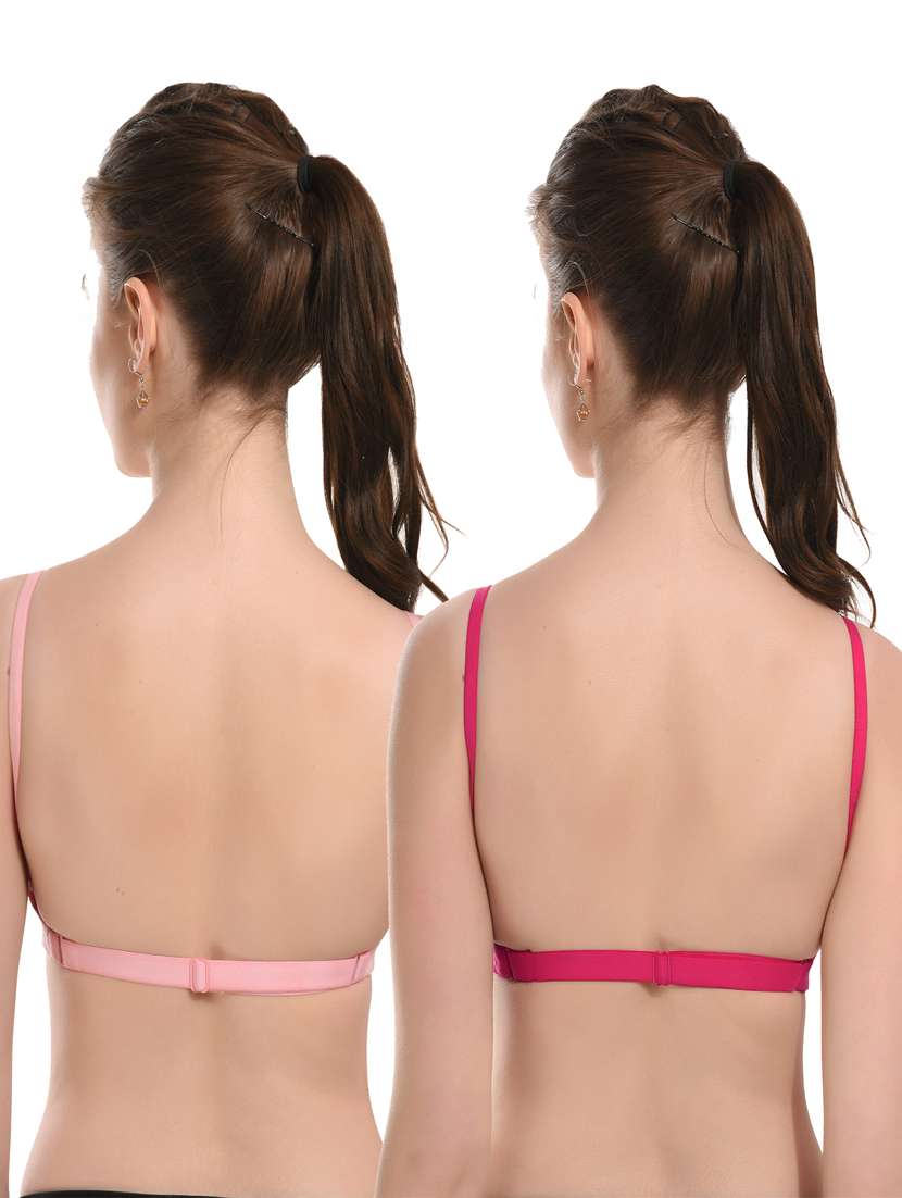 pack of 2 solid backless bras - 20930841 -  Standard Image - 7
