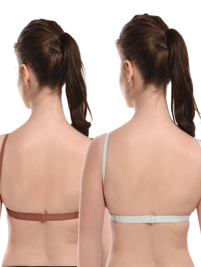 pack of 2 solid backless bras - 20930842 -  Standard Image - 7