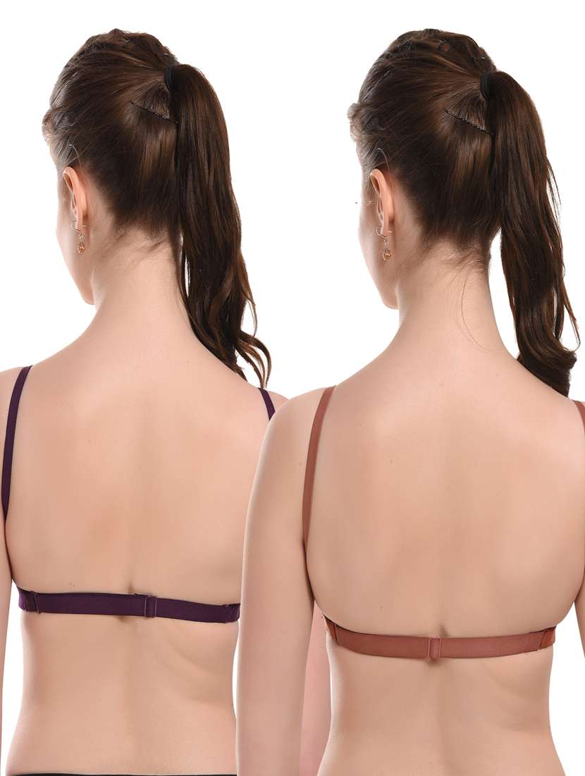 pack of 2 solid backless bras - 20930844 -  Standard Image - 7