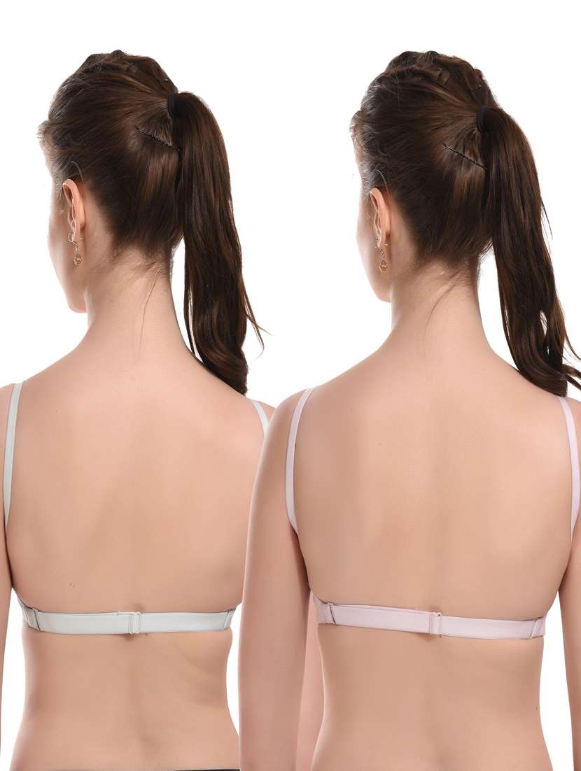 pack of 2 solid backless bras - 20930846 -  Standard Image - 7
