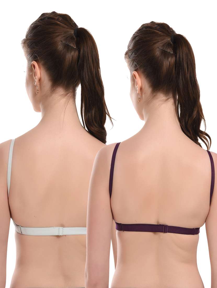 pack of 2 solid backless bras - 20930847 -  Standard Image - 7
