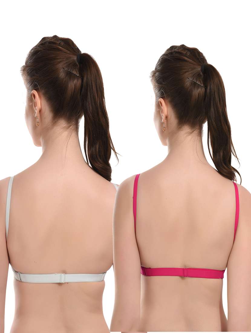 pack of 2 solid backless bras - 20930848 -  Standard Image - 7