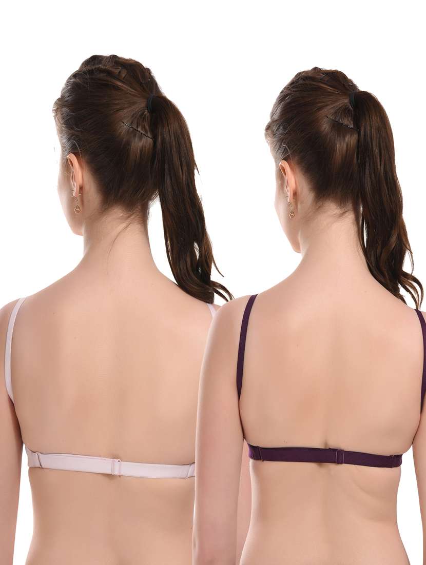 pack of 2 solid backless bras - 20930849 -  Standard Image - 7