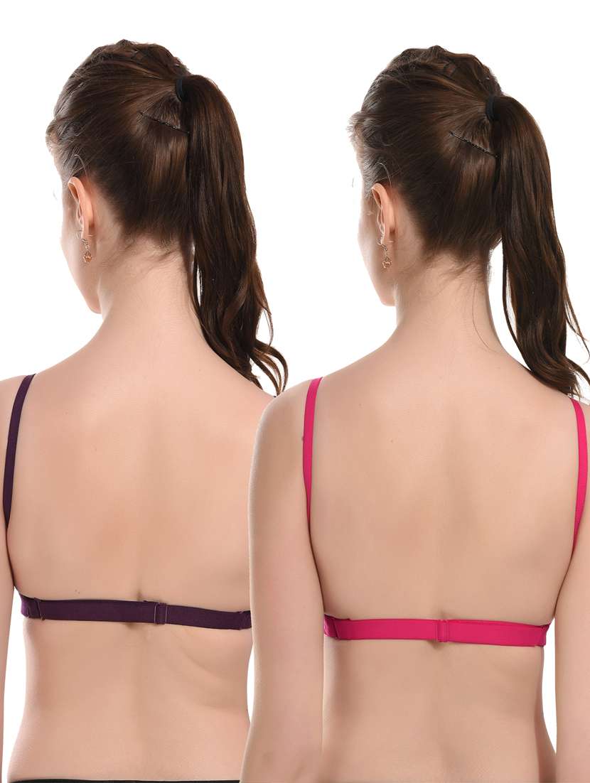 pack of 2 solid backless bras - 20930851 -  Standard Image - 7