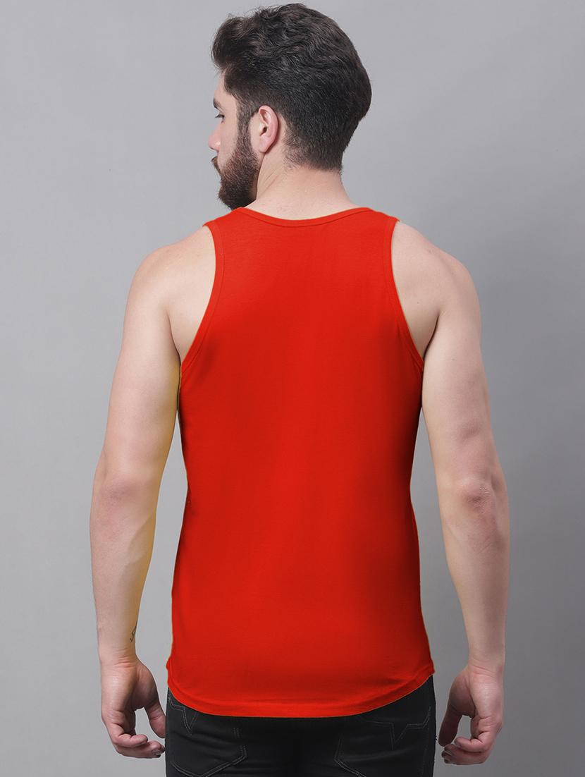 red cotton vest - 20934570 - Standard Image - 2