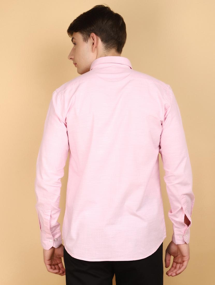 men solid cotton long sleeve casual shirt - 20945058 - Standard Image - 2