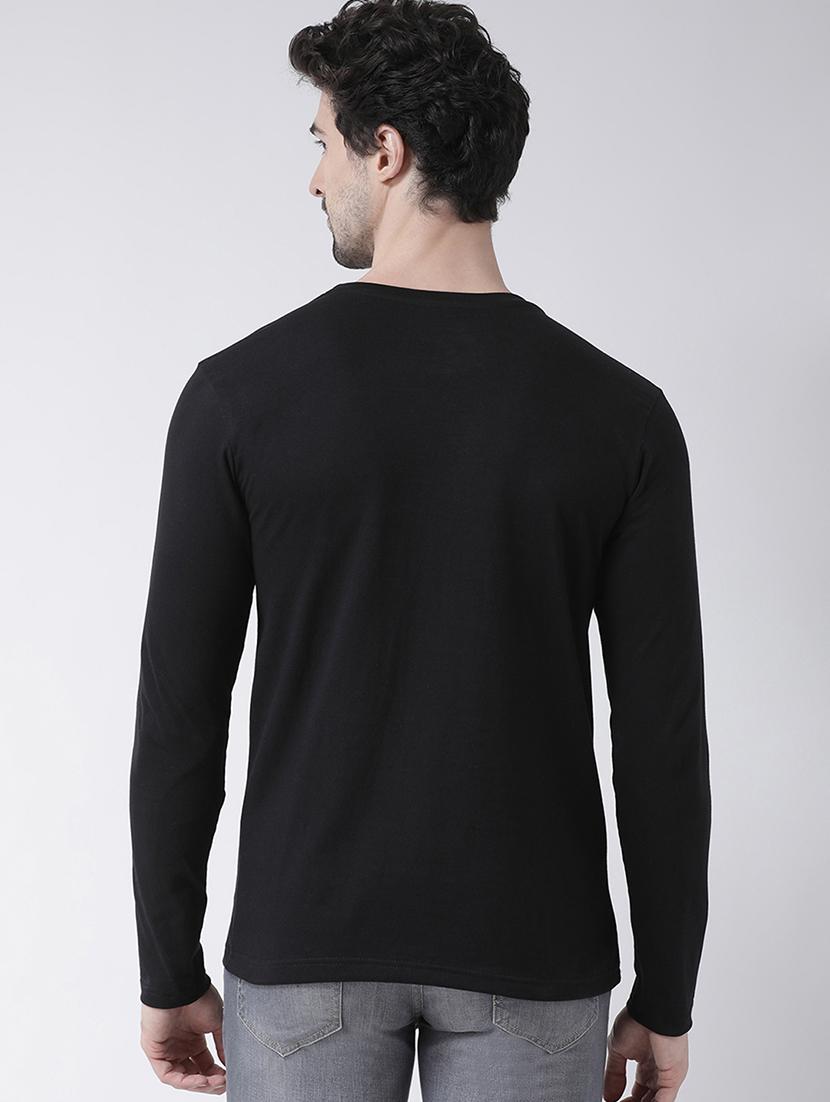 men chest print round neck t-shirt - 20945441 - Standard Image - 2