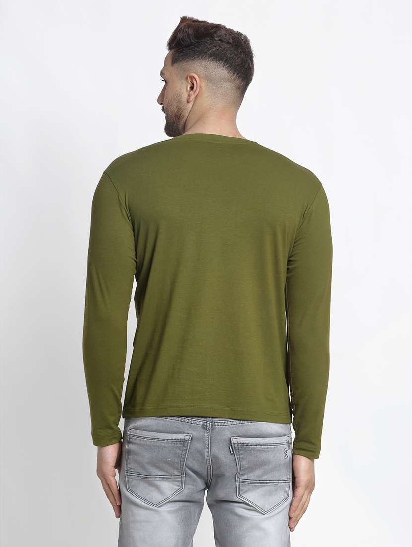 men chest print round neck t-shirt - 20945446 -  Standard Image - 2