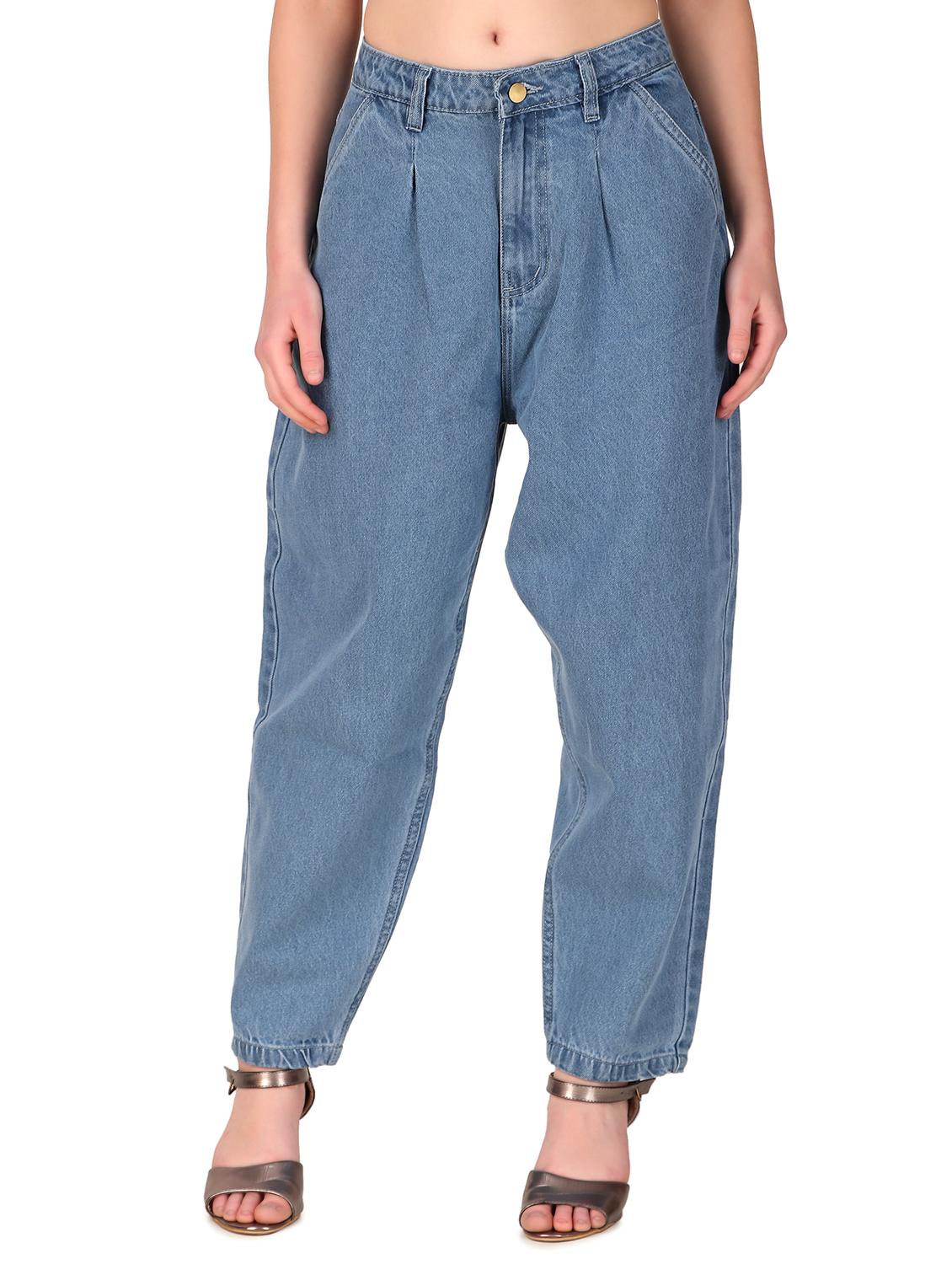 women plain mom fit jeans - 20945565 -  Zoom Image - 0