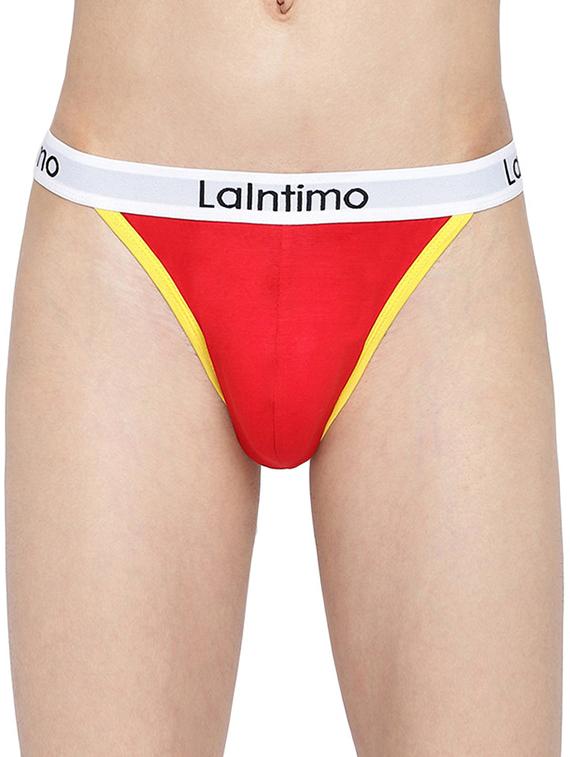 multi colored cotton 95% spandex 5% brief - 20945705 - Standard Image - 2