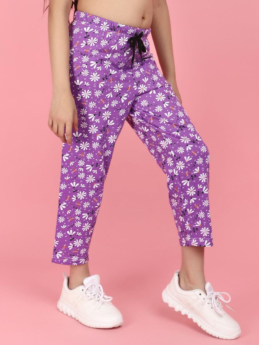 kids mid rise printed nightwear pyjama - 20946486 - Standard Image - 2