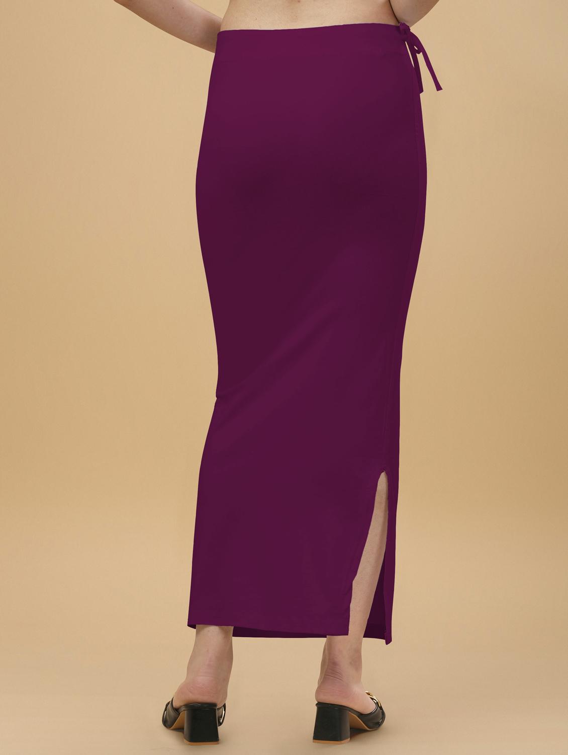women lycra blend stretchable saree shaper - 20947400 - Standard Image - 2