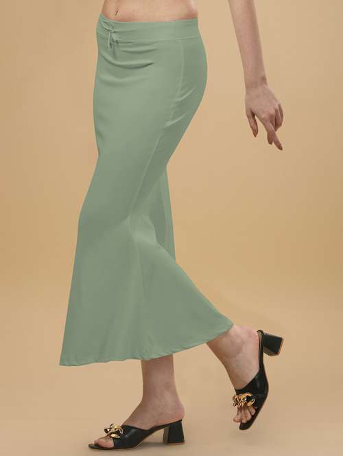 women lycra blend stretchable saree shaper - 20947424 -  Standard Image - 0