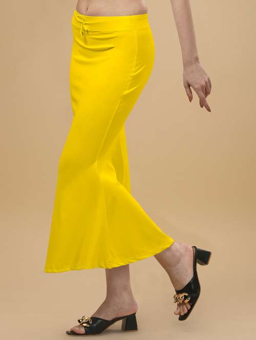 women lycra blend stretchable saree shaper - 20947433 -  Standard Image - 0