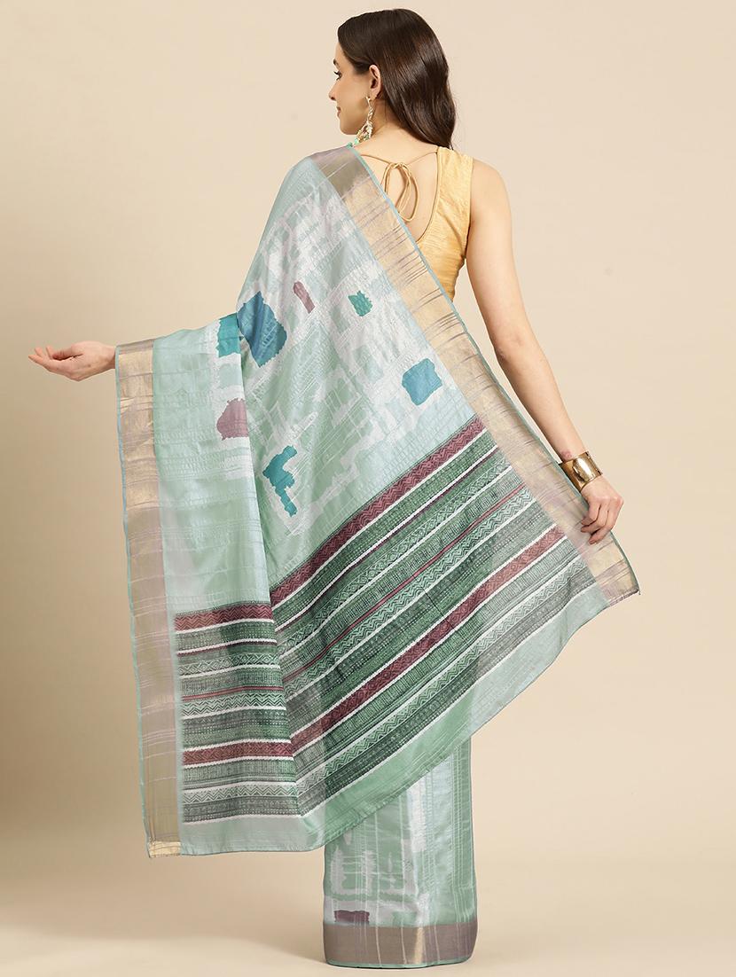 purist blue printed saree - 20947849 - Standard Image - 2
