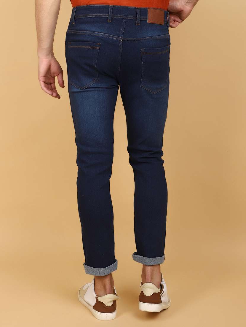 men mid rise washed denim jeans - 20948775 -  Standard Image - 2