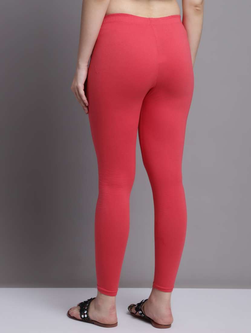 pack of 2 solid cotton leggings - 20951010 -  Standard Image - 2
