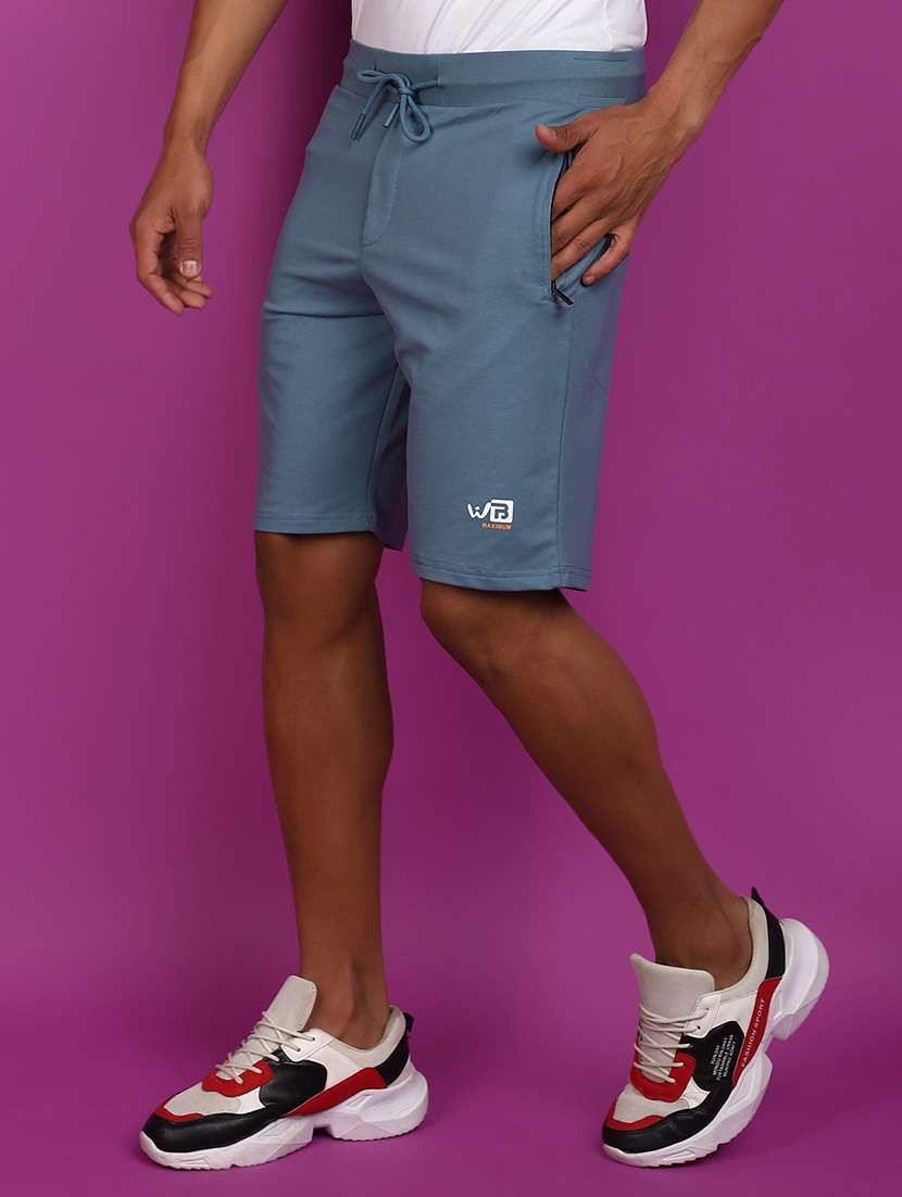 men cotton solids shorts - 20951180 -  Standard Image - 2
