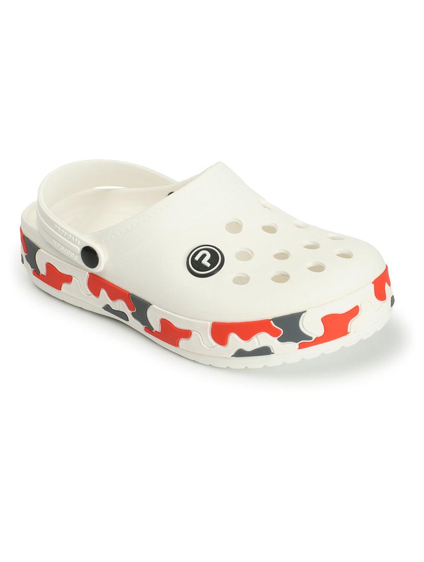 men white crocs clogs - 20951308 - Standard Image - 2