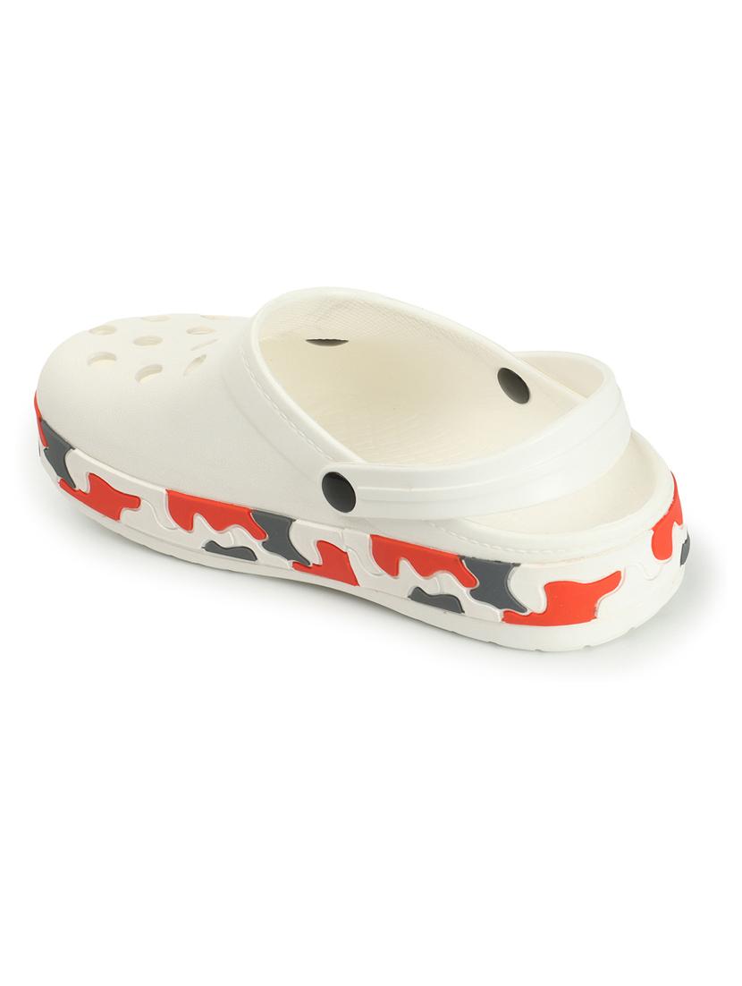 men white crocs clogs - 20951338 - Standard Image - 2