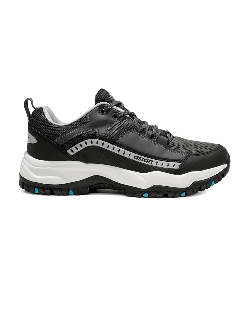 grey lace up sport shoe - 20951405 - Standard Image - 2